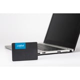 Crucial BX500 240 GB, SSD schwarz, SATA 6 Gb/s, 2,5"