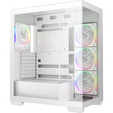 DeepCool CG580 4F V2 WH, Tower-Gehäuse weiß, Tempered Glass x 2