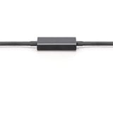 Digitus Aktives USB 3.2 Gen 1 Verlängerungskabel, USB-C Stecker > USB-A Buchse schwarz, 10 Meter, Repeater Kabel