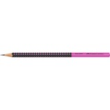 Faber-Castell Bleistift Grip 2001 Two Tone schwarz/pink