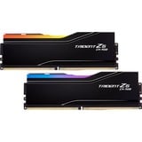 G.Skill CU-DIMM 48 GB DDR5-9000 (2x 24 GB) Dual-Kit, Arbeitsspeicher schwarz, F5-9000C4256H24GX2-TZ5CRK, Trident Z5 CK RGB, INTEL XMP