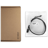 ICY BOX MB403L-B, Kabel schwarz, MCIO 4i SFF-TA-1016 auf SlimSAS 4i SFF-8654