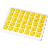 Keychron Gateron Ink V2 Yellow Switch-Set, Tastenschalter gelb, 35 Stück