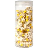Keychron Gateron Silent Yellow Switch-Set, Tastenschalter gelb/transparent, 110 Stück