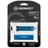 Kingston IronKey Keypad 200 32 GB, USB-Stick USB-A 3.2 Gen 1