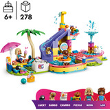 LEGO 42676 Friends Lustiger Tag im Wasserpark, Konstruktionsspielzeug 