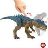 Mattel Jurassic World Ruthless Rampage Allosaurus, Spielfigur mit Angriffsbewegungen und Geräuschen