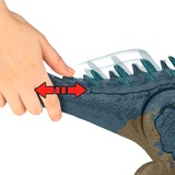 Mattel Jurassic World Ruthless Rampage Allosaurus, Spielfigur mit Angriffsbewegungen und Geräuschen