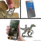 Mattel Jurassic World Ruthless Rampage Allosaurus, Spielfigur mit Angriffsbewegungen und Geräuschen