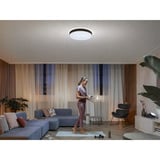 Philips HUE White Ambiance Enrave Deckenleuchte XL, LED-Leuchte schwarz, inkl. Dimmschalter