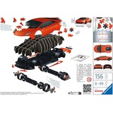 Ravensburger 3D Puzzle Lamborghini Huracán EVO - Arancio 156 Teile