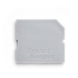 SMARTKEEPER ESSENTIAL Micro SD Port Lock (MSD04) + Lock Key Mini (U04), Einsteckschloss Farbcode Grau, 4 Stück + 1 Schlüssel