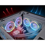 Thermaltake SWAFAN 12 RGB Radiator Fan TT Premium Edition White (3-Fan Pack), Gehäuselüfter weiß, 3er Pack, inkl. Controller