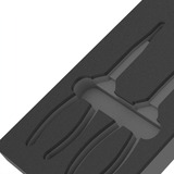 Wera 9881 Schaumstoffeinlage für KNIPEX Zangen Set 2, leer schwarz/grau, für Tool Rebel Werkstattwagen