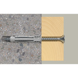 fischer Spreizdübel SX Plus 4x20 hellgrau, 200 Stück