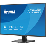 iiyama ProLite X2797HSU-B1, LED-Monitor 68.6 cm (27 Zoll), schwarz (matt), FullHD, IPS, HDMI, DP, USB-Hub, Lautsprecher, 120Hz Panel