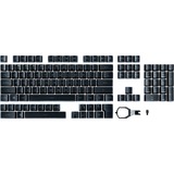 ASUS ROG PBT Doubleshot Keycap-Set für ROG RX Switches, Tastenkappe schwarz, 123 Stück