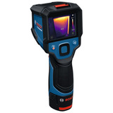 Bosch Akku-Wärmebildkamera GTC 12V-450-13 Professional, Thermodetektor blau/schwarz, ohne Akku und Ladegerät, in Werkzeugtasche