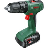 Bosch Heimwerken & Garten Akku-Schlagbohrschrauber EasyImpact 18V-40 + SystemBox grün/schwarz, 2x Li-Ionen Akku 1,5Ah, POWER FOR ALL ALLIANCE