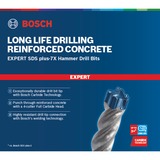 Bosch Professional EXPERT Hammerbohrer SDS-plus-7X, Ø 25mm Arbeitslänge 550mm