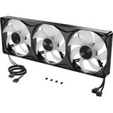 Corsair RS360 II Unified Frame ARGB, Gehäuselüfter schwarz, 360 mm