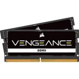 Corsair SO-DIMM 32 GB DDR5-5600 (2x 16 GB) Dual-Kit, Arbeitsspeicher schwarz, CMSX32GX5M2A5600C48, Vengeance