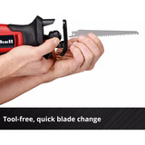 EINHELL Power X-Change Akku-Universal-Säbelsäge TE-AP 18/13 Li - Solo, 18Volt rot/schwarz, ohne Akku und Ladegerät