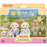EPOCH Sylvanian Families - Blumen und Garten Spielset mit Figuren, Konstruktionsspielzeug 