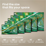 Hisense ULED 50E8S MiniLED, QLED-Fernseher 126 cm (50 Zoll), schwarz/dunkelgrau, UltraHD/4K, Triple Tuner, Subwoofer, 144Hz Panel