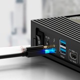 ICY BOX IB-DK2246AC, Dockingstation schwarz, USB-C, HDMI, DisplayPort