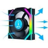 Lian Li UNI FAN SL120 LCD Wireless, Gehäuselüfter schwarz, 124.5 mm