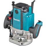 Makita Oberfräse RP1802XJ blau/schwarz, 1.850 Watt, MAKPAC Gr.4, inkl. 12-teiliges Fräser-Set