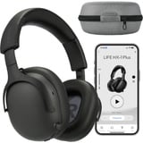 Medion Life HX-1 Plus ANC Over-Ear-Kopfhörer schwarz, Bluetooth, Feed Forward Noise Cancelling