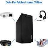 Medion Multiworx E42 (MD35484), PC-System schwarz, Windows 11 Home 64-Bit	