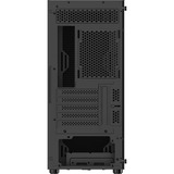 Ocypus Gamma C50 , Tower-Gehäuse schwarz, Tempered Glass