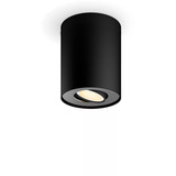 Philips Hue White Ambiance Pillar Einzelspot, LED-Leuchte schwarz, inkl. Dimmschalter