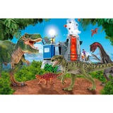Schmidt Spiele Schleich: Dinosaurs – Dinosaurier der Urzeit, Puzzle 100 Teile, inkl. Schleich Saichania mini Figur