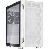 SilverStone SST-FAH1MW-G, Tower-Gehäuse weiß, Tempered Glass
