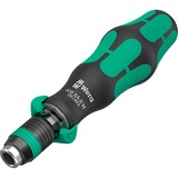 Wera Kraftform Kompakt 838 RA-R M Imperial Set 1, mit Ratschenfunktion, Bit-Satz schwarz/grün, 1/4", zöllig, 15-teilig