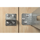 fischer Spanplattenschraube PowerFast 4,5x30 Halbrundkopf TX 200 Stück, mit Vollgewinde, Edelstahl A2