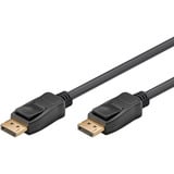 goobay Kabel DisplayPort 1.4 Stecker > DisplayPort Stecker schwarz, 2 Meter