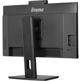 iiyama ProLite XUB2490HSUH-B2, LED-Monitor 60.5 cm (24 Zoll), schwarz (matt), FullHD, IPS, Webcam, Mikrofon, USB-Hub, 100Hz Panel