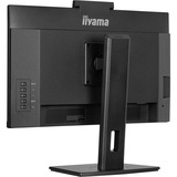 iiyama ProLite XUB2490HSUH-B2, LED-Monitor 60.5 cm (24 Zoll), schwarz (matt), FullHD, IPS, Webcam, Mikrofon, USB-Hub, 100Hz Panel