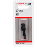 Bosch Adapter für Steckschlüssel 1/4'' Sechskant > 3/8" Vierkant Impact Control