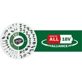 Bosch Heimwerken & Garten Akku-Schlagbohrschrauber EasyImpact 18V-40 grün/schwarz, 2x Li-Ionen Akku 2,0Ah, Koffer, POWER FOR ALL ALLIANCE