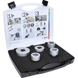 PRO Ceramic dry X-LOCK Diamant-Bohrkronen-Set, Ø 20 - 68mm, Bohrer-Satz