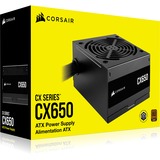 Corsair CX650 650W, PC-Netzteil schwarz, 2x PCIe, 650 Watt