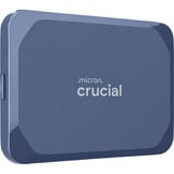 Crucial X10 Portable SSD 4 TB, Externe SSD blau, USB-C 3.2