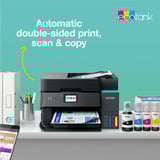 Epson EcoTank ET-4950, Multifunktionsdrucker schwarz, Scan, Kopie, Fax, USB, LAN, WLAN, Duplex (Druck)