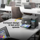 Epson EcoTank ET-4950, Multifunktionsdrucker schwarz, Scan, Kopie, Fax, USB, LAN, WLAN, Duplex (Druck)